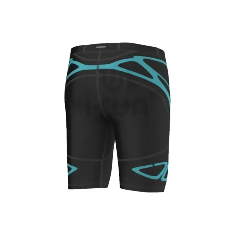 Adidas Adizero Climacool Sprintweb Techfit Sports Shorts Men's Black/Cyan-1