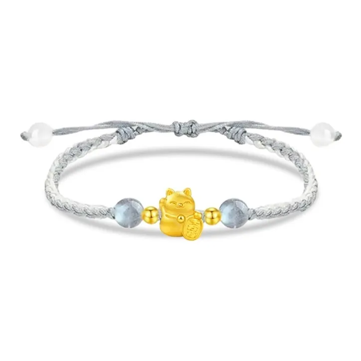 The Star of the Water Shell Gold Bracelet Unisex-4