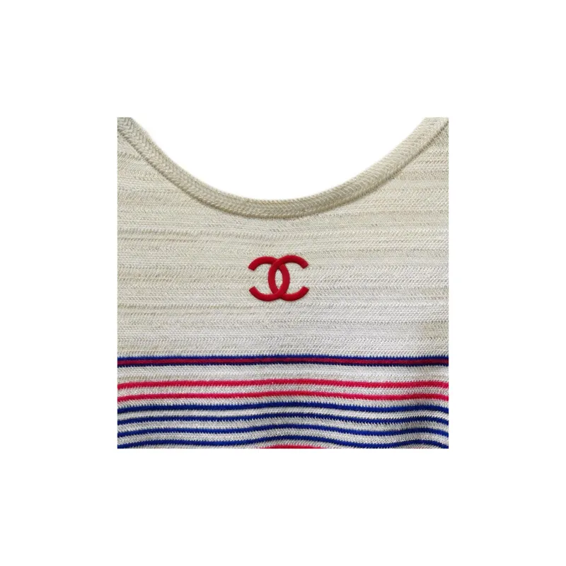 CHANEL T Shirts Women's White-5
