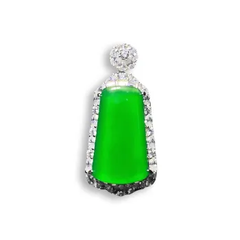 Xifeng Building Chalcedony Pendants Unisex