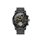 Black Steel Black Dial