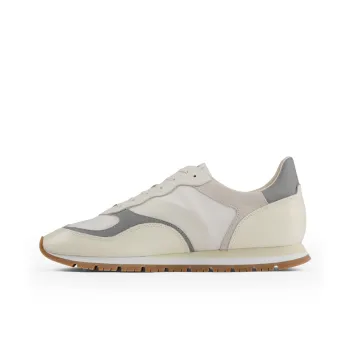PANE Pace Nostalgia 2.0 Collection OVAL LABORATORY Circular Laboratory Slip Resistant Low Top Casual Shoes Unisex White