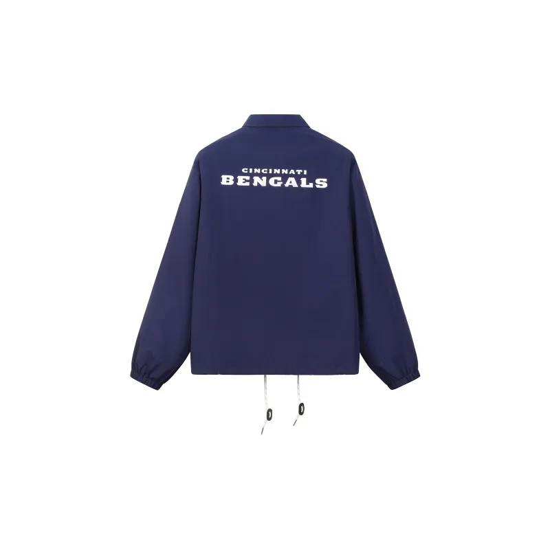 NFL Jackets Coats Unisex Dark Blue-1