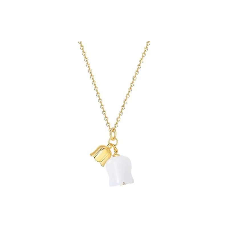 WEITIANXUAN Hetian Jade Necklaces White Jade/Pale Greenish White Jade Unisex-0