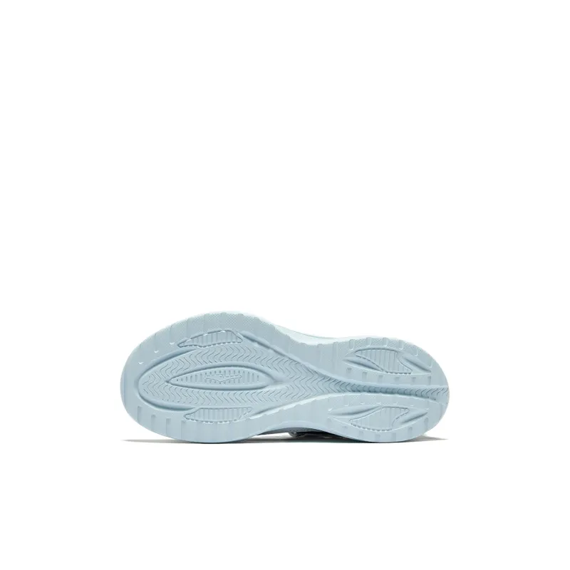 ERKE KIDS Slip Resistant Cushioning Abrasion Resistant Rebound Low Top Kids' Running Shoes Ink Blue/White Kids'-4