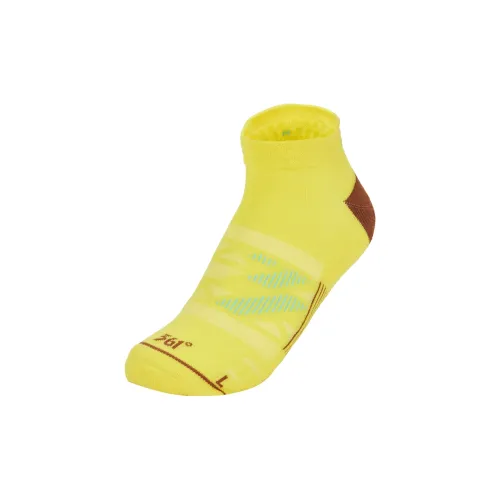 361° Running Socks Unisex 1 Pack Acid Yellow