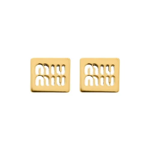 MIU MIU - Earrings Women's Gold