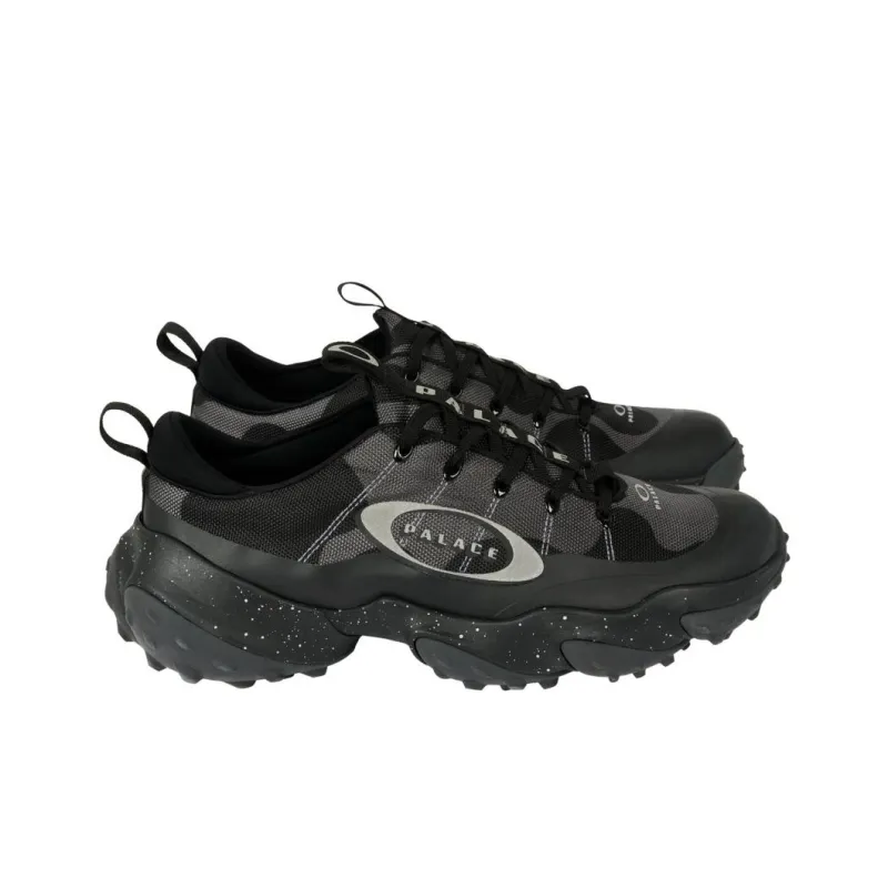 PALACE x Oakley Anti Slip Wear Resistant Low Top Casual Shoes Unisex Black-1