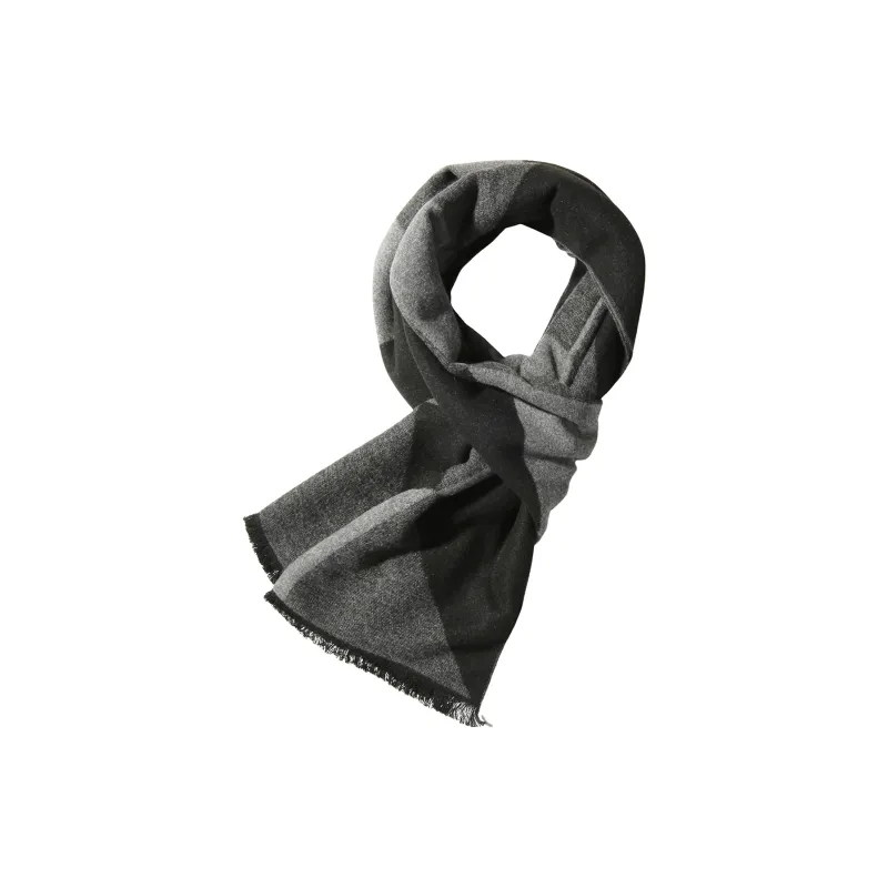 Shanghai Story Polyester Knit Scarves Men's-40