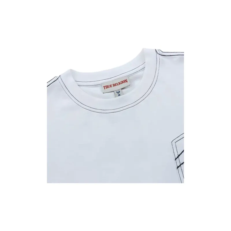 TRUE RELIGION SS24 T-Shirt Men's White-5