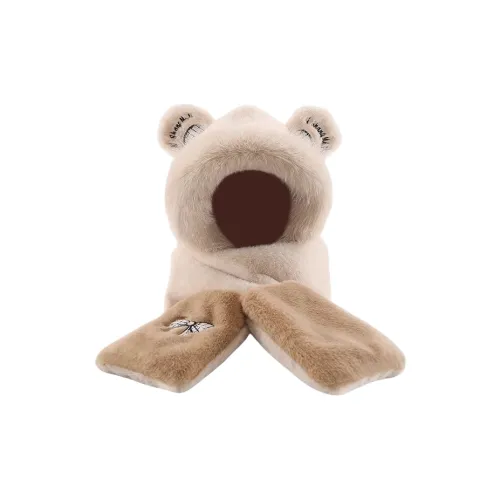MEETSUNNY Polyester Hoods & Plush Hats Women's
