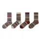Men's Vintage Crew Socks B Set-4 Pack