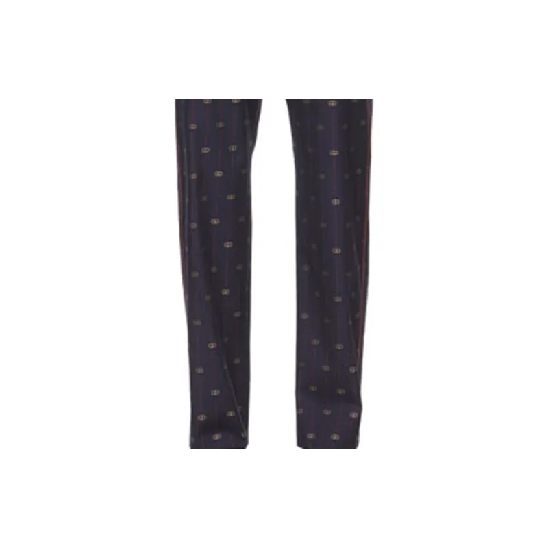 GUCCI Casual Pants Men Marine Blue-4