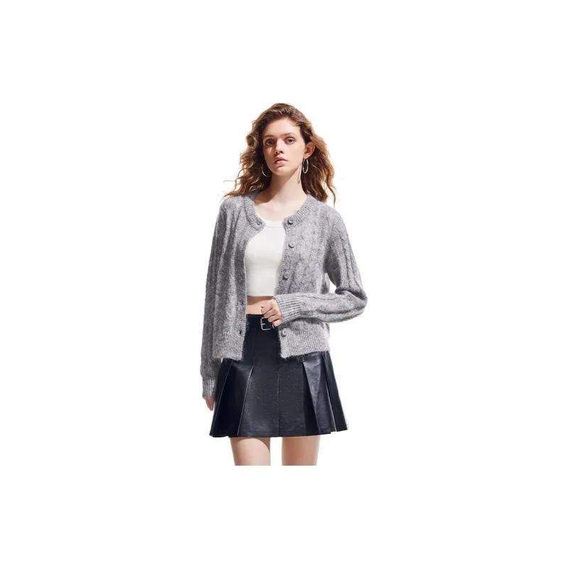 ONLY Knitwear Women's Medium Heather Gray-2