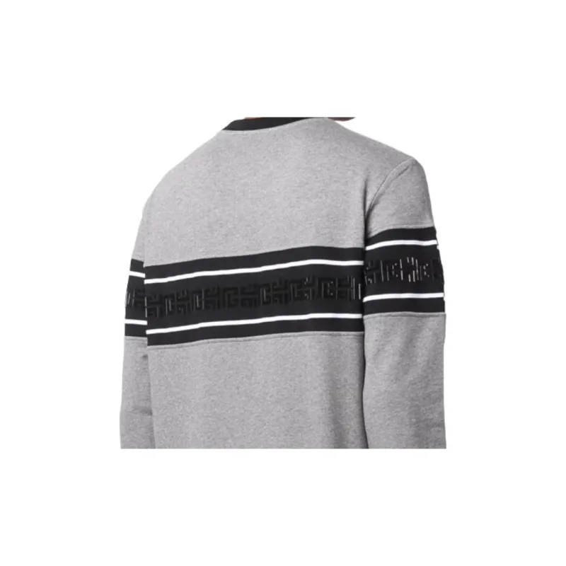 BALMAIN Sweatshirts Men Gray-4