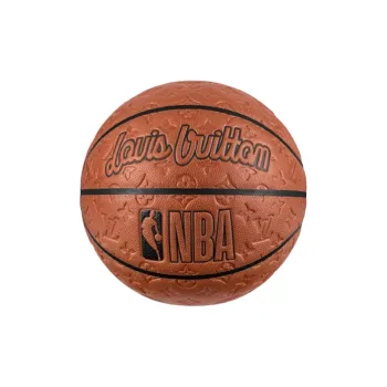 LOUIS VUITTON x NBA Genuine Leather Basketball Brown Size 7 Training Unisex
