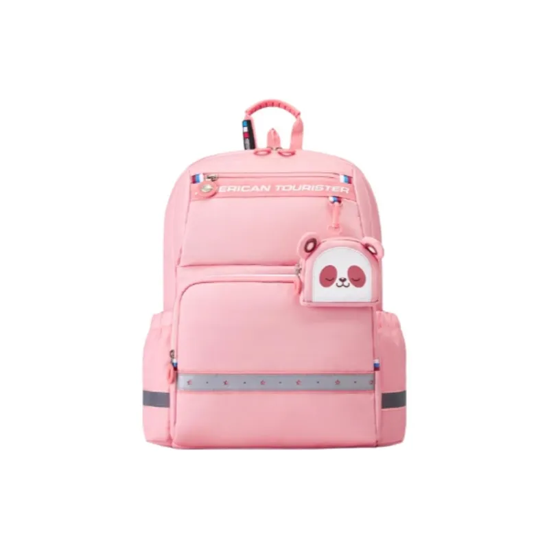 AMERICAN TOURISTER Fabric Backpack Medium Size Unisex Purple/Blue/Watermelon Red/Marine Blue-5