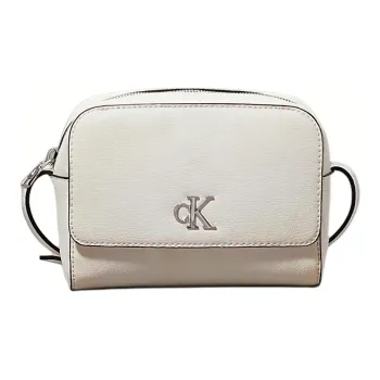 CALVIN KLEIN Recycled Polyester Shoulder Bag Crossbody Bag Women's Ivory