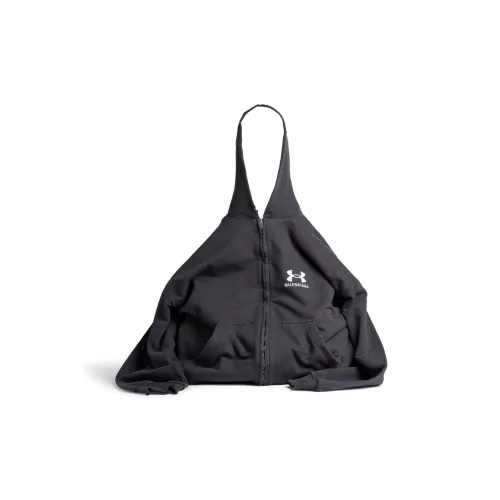 Balenciaga Under Armour Collaboration Fabric Handbag Shoulder Bag Men's Black