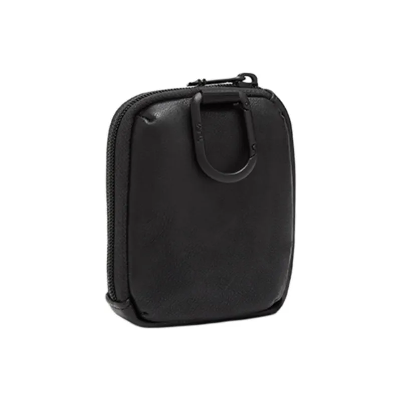 TUMI Cow Leather Storage Bag Unisex Black-3