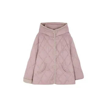 Mo Han Yi Mei Puffer Jacket Women's Leather Pink