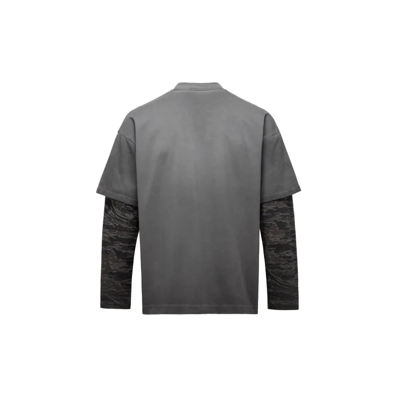 TUATARA T Shirt Unisex Camouflage Gray-1