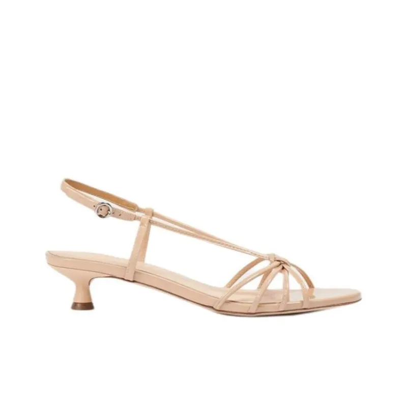 Aeyde Rhonda Strap Sandals 3.5cm Women's Umber-1