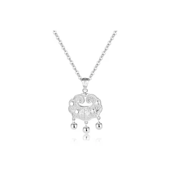 Floating Joy 925 Sterling Silver Necklaces Women's