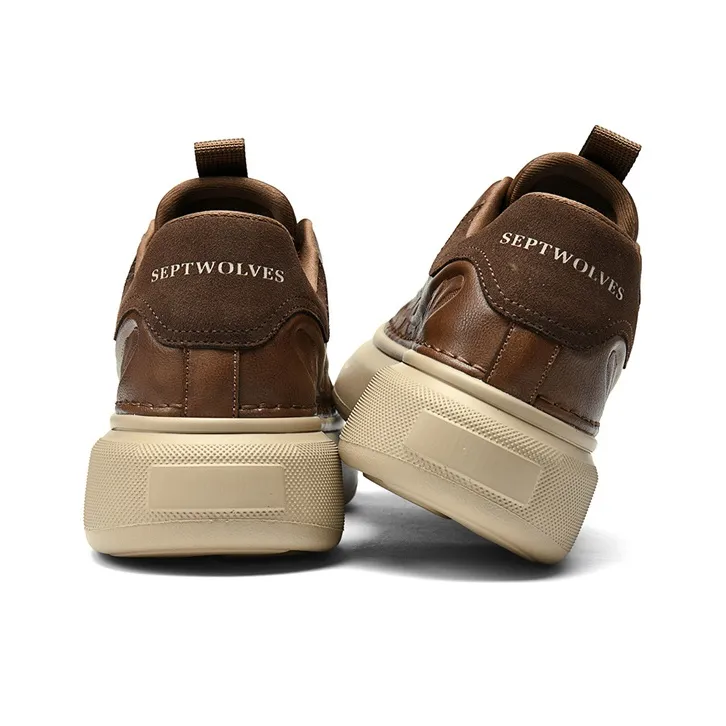 SEPTWOLVES Low Top Skateboard Shoes Men's-4