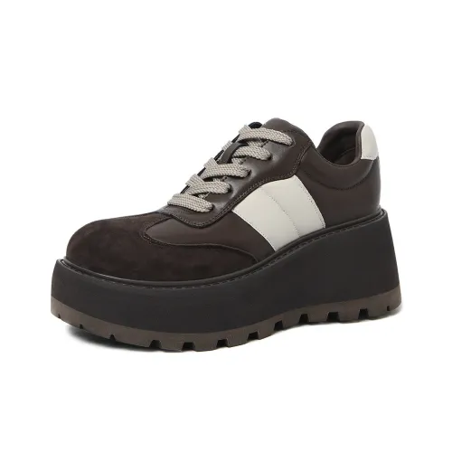 CAMEIDO Height Increasing Low Top Casual Shoes Women's