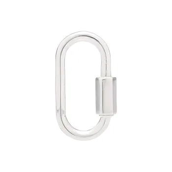 Marla Aaron Sterling Silver Lock Charm