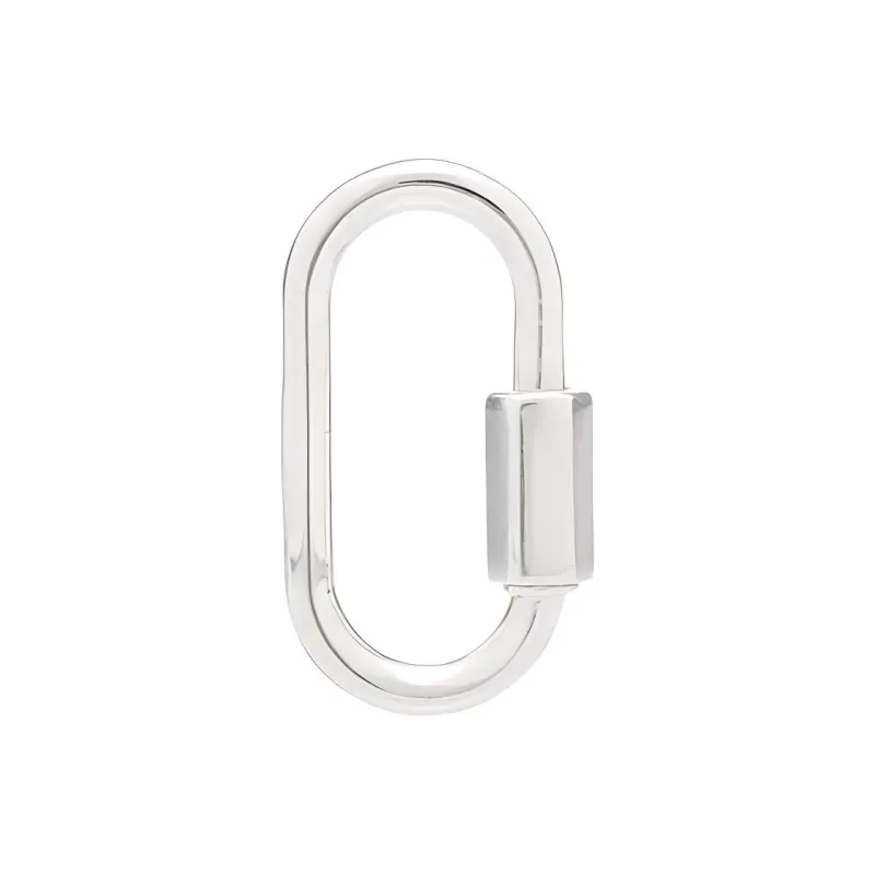 Marla Aaron Sterling Silver Lock Charm-0