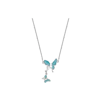 Floating Joy Alloy Necklaces Women's Year Of The Snake Good Luck