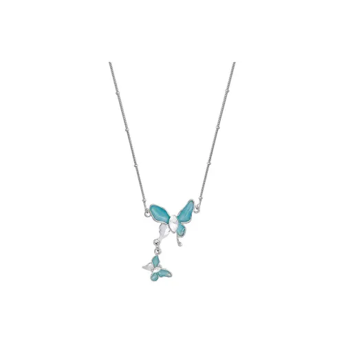 Floating Joy Alloy Necklaces Women's Year Of The Snake Good Luck