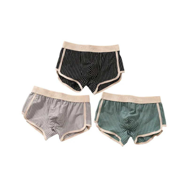 Qiao Ni Tong Underpants Men's 3 Pack-8