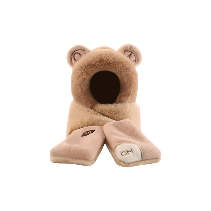 MEETSUNNY Polyester Hoods & Plush Hats Women's-2