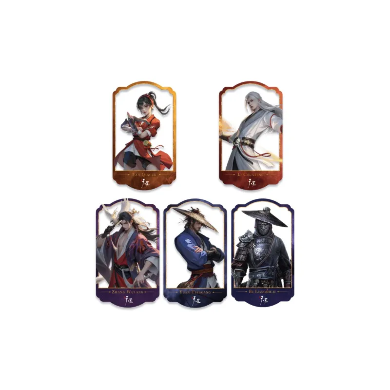 TENGXUNSHIPINCAOCHANGDI A Portrait Of Jianghu  The Legend Big Movie Collection Merch Card Anime Artboard Print Badges-18