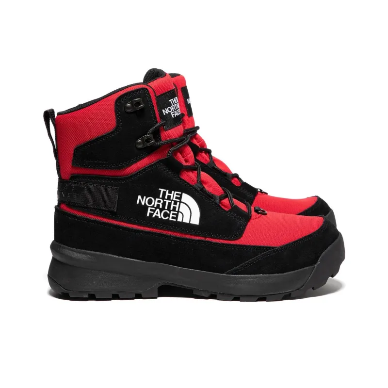 THE NORTH FACE Chilkat 5 Wear Resistant Slip Resistant Short Mid Calf Outdoor Boots Men's Red Black-2