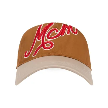 MCM Logo Embroidered Baseball Cap