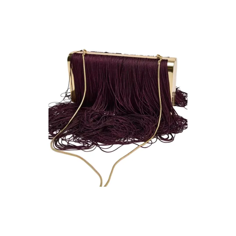 ZARA PU Shoulder Bag, Crossbody Bag Trumpets Women's Dark Red Color-2