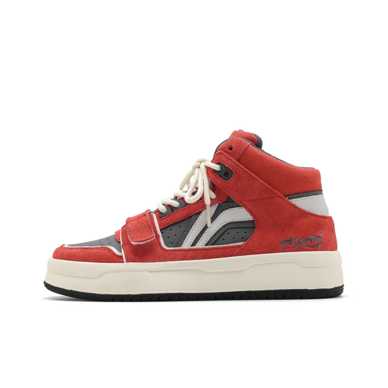 CUCS Wear Resistant Height Increasing High Top Skateboard Shoes Men's-12