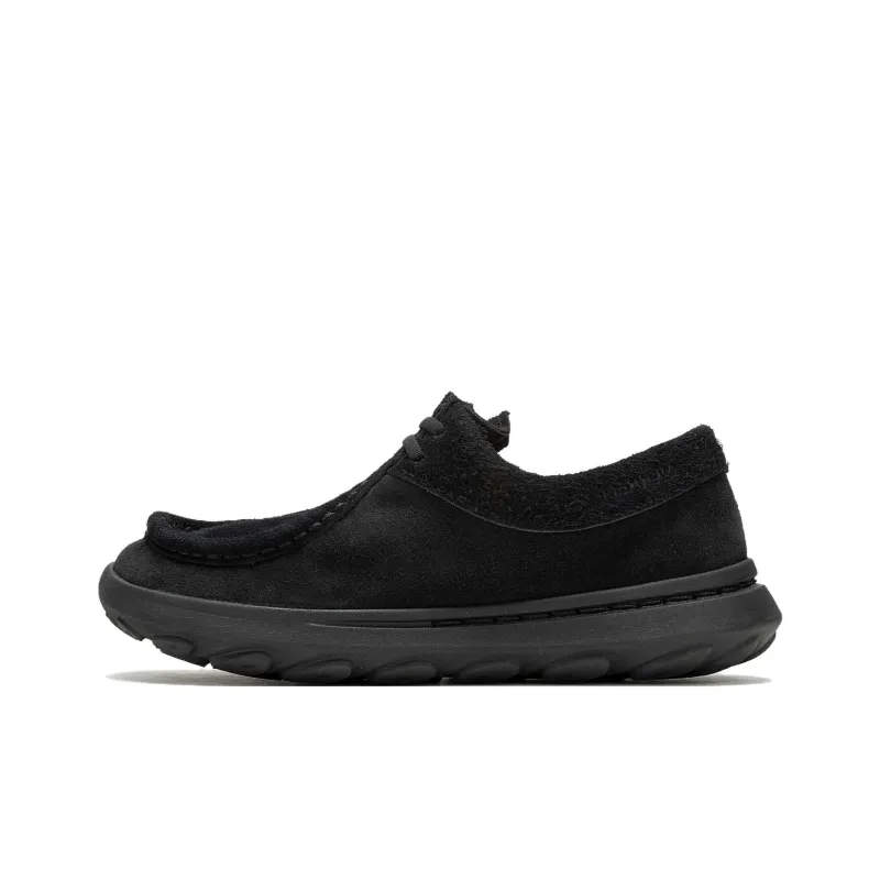 MERRELL Hut Moc 2 Anti-Slip Wear-Resistant Low-Top Casual Shoes Women's Black-0
