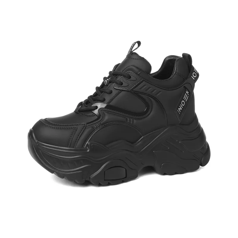 Golden Silk Rabbit Mid-Top Chunky Sneakers Women's-0