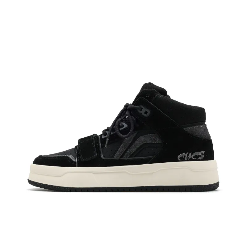 CUCS Wear Resistant Height Increasing High Top Skateboard Shoes Men's-6
