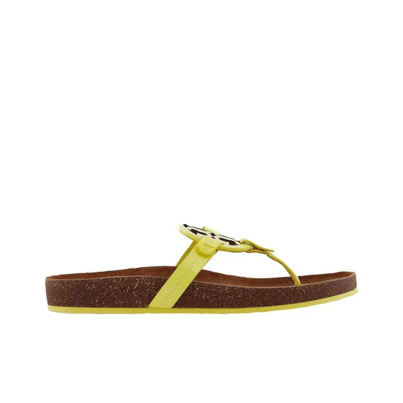 TORY BURCH Miller Flip Flops Women's Lemon-1