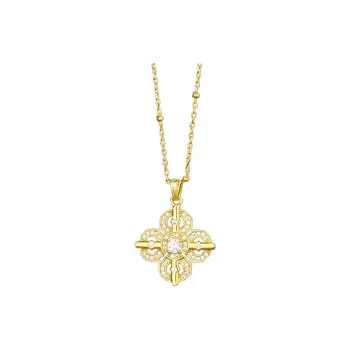 J&KINGLAY S925 Silver Necklaces Women's