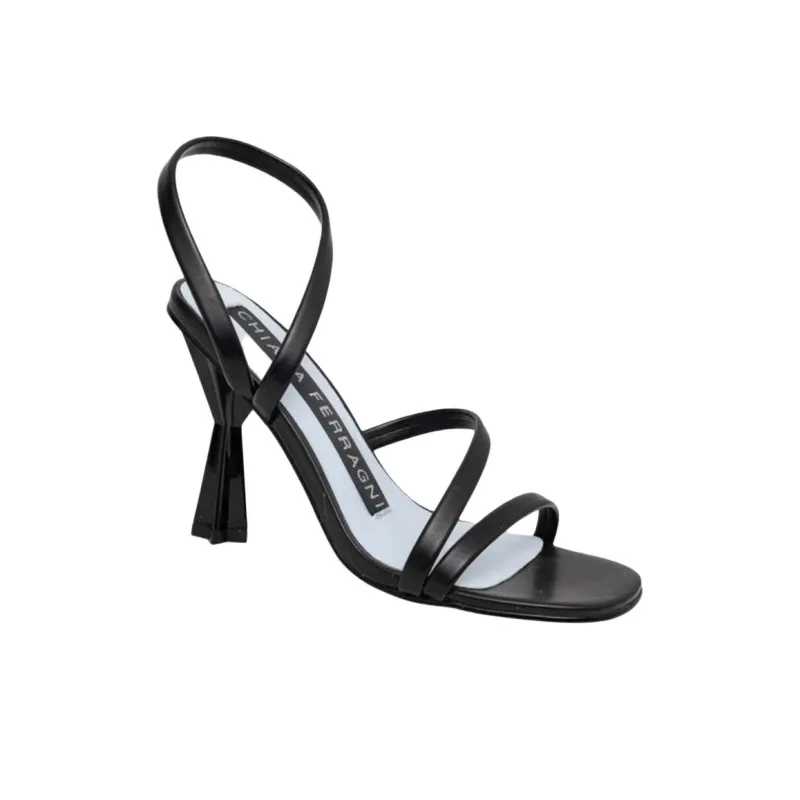 CHIARA FERRAGNI Andromeda Strap Sandals Women's Black-1