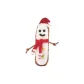 Thumb Snowman Hair Clip (Women's)