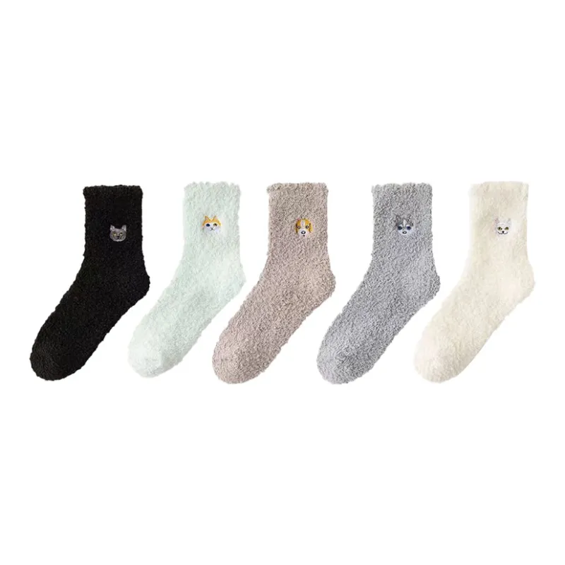 Caramella Mid Calf Socks Women's 5 Pack-13