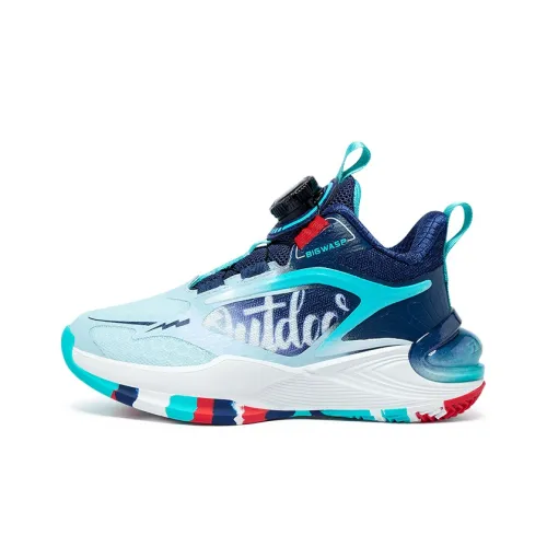BIG WASP Low Top Children's Basketball Shoes Teenagers
